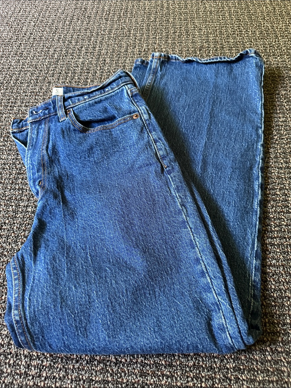 Abercrombie The 90s relaxed high rise Jean